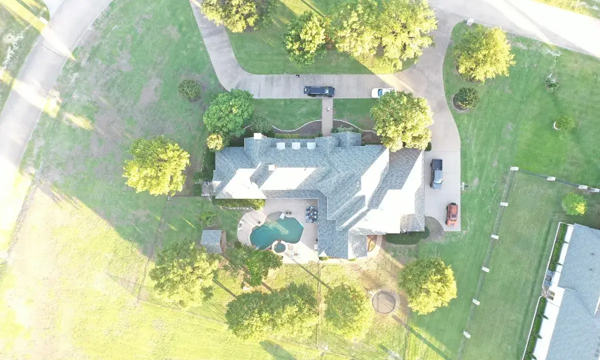 New shingle roof installation on a home in The Village